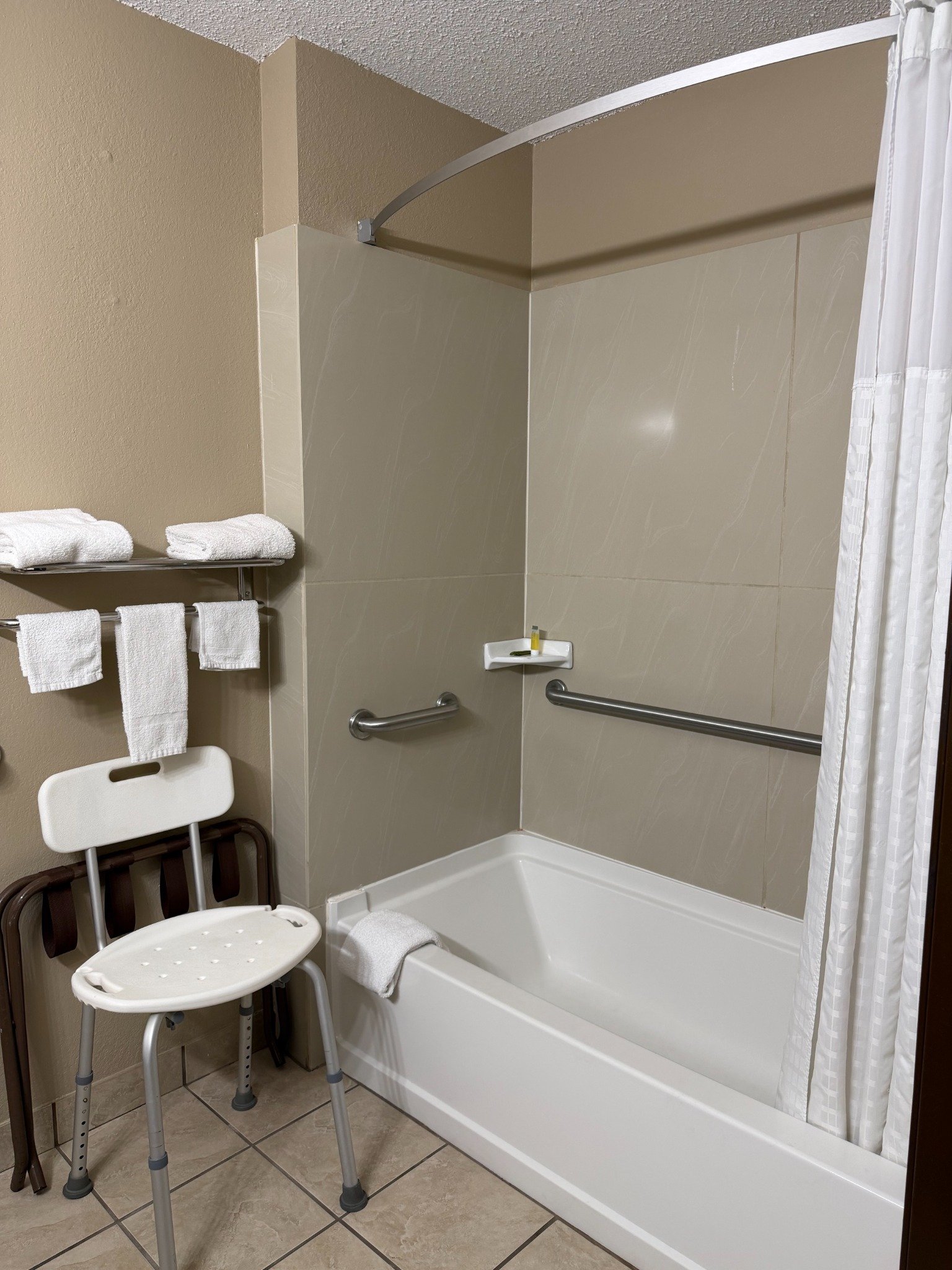 Accessible bathtub and shower