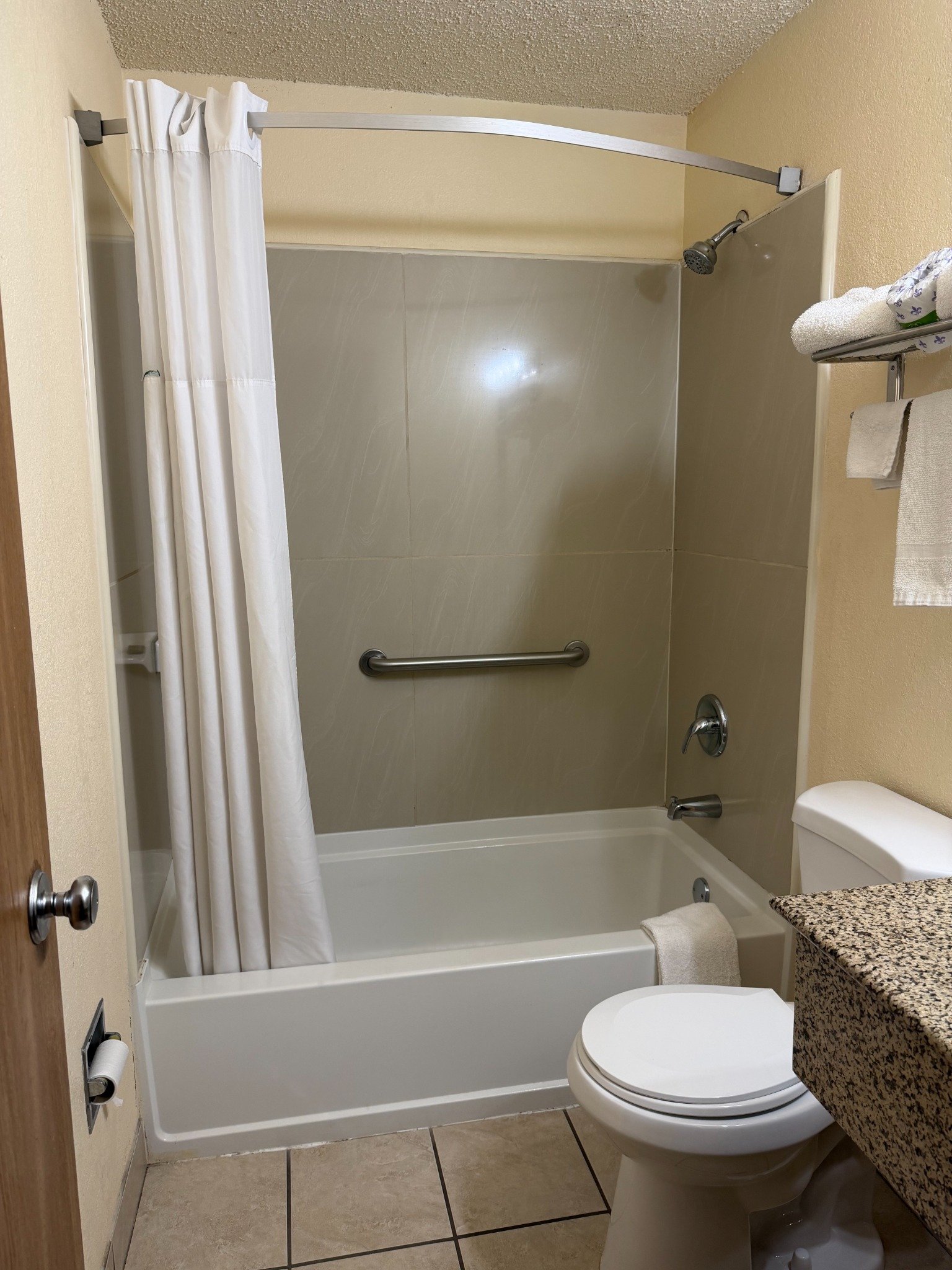 Private bathroom with bathtub