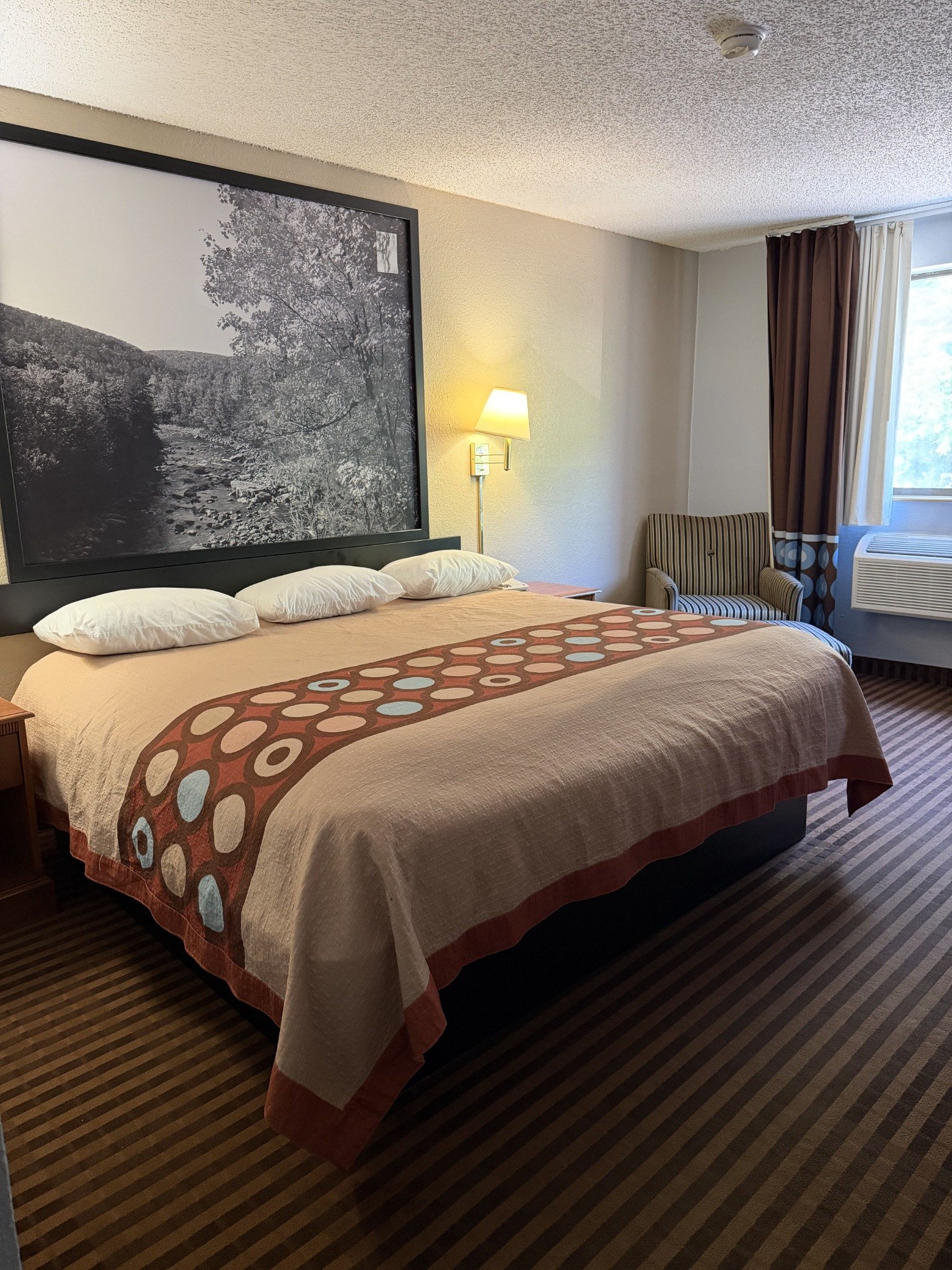Spacious king room